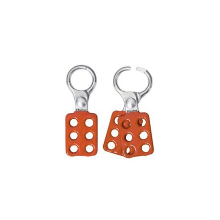 MASTERLOCK ALUMINUM LOCKOUT HASP 1" ROUND - 416