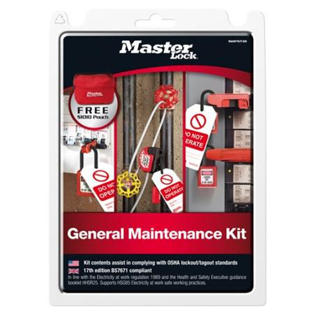 MASTERLOCK GENERAL MAINTENANCE LOTO KIT