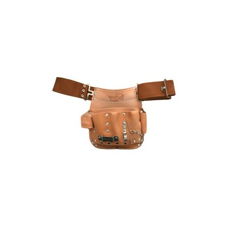 WELLTEAM 4POCKET TOOL POUCH WITH BELT W/ TOOLS-TP104