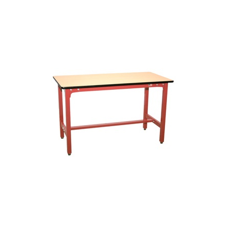 M10 STEEL WORK BENCH WITH WOODEN TABLE TOP WB01