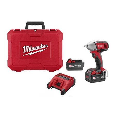 MILWAUKEE 18V 4.0AH LI-ION 1/2" IMPACT WRENCH, C18IW