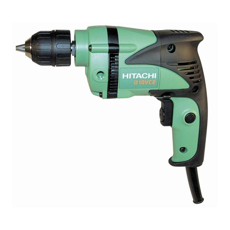 HITACHI HAND DRILL, 460W, VSR D10VC2