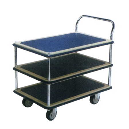JUMBO THREE TIER SINGLE HANDLE TROLLEY 300KG L965*W615*H950 - HB230S
