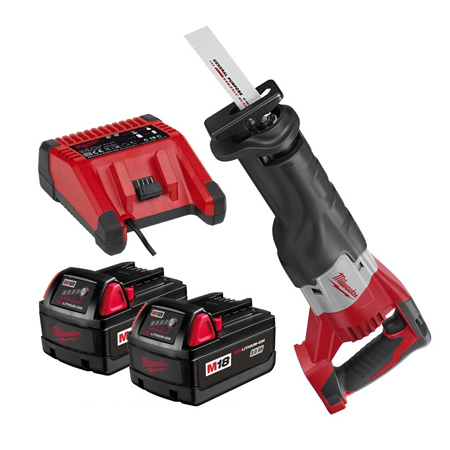 MILWAUKEE 18V 3.0AH LI-ION HEAVY DUTY SAWZALL, HD18SX