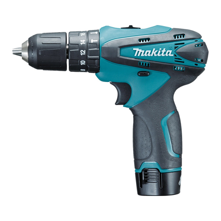MAKITA 10.8V LI-ION 10MM HAMMER DRIVER DRILL, HP330DWE