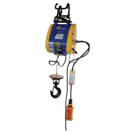 KIO PORTABLE HOIST KIOS180,30M ROPE, 30M SWITCH CORD 180KG