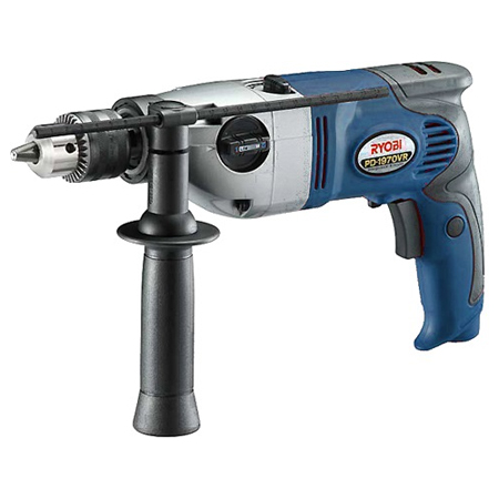 RYOBI 13MM IMPACT DRILL, 710W, PD1970VR