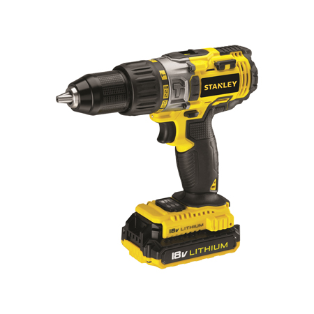 STANLEY 18V LI-ON DRILL DRIVER, STDC411LB